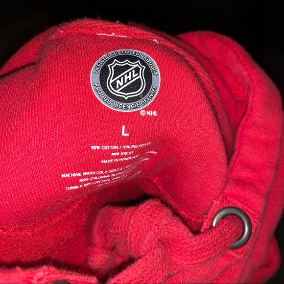 Red Chicago Blackhawks hoodie - Picture 6 of 6